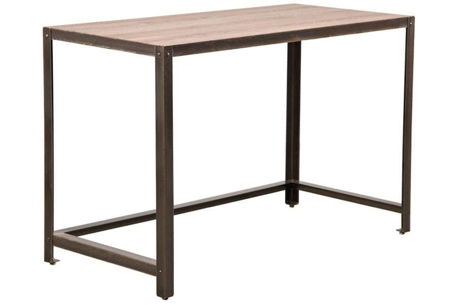 Flat on sale iron desk