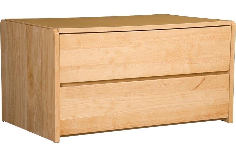 Graduate Series 2 Drawer Chest in Natural