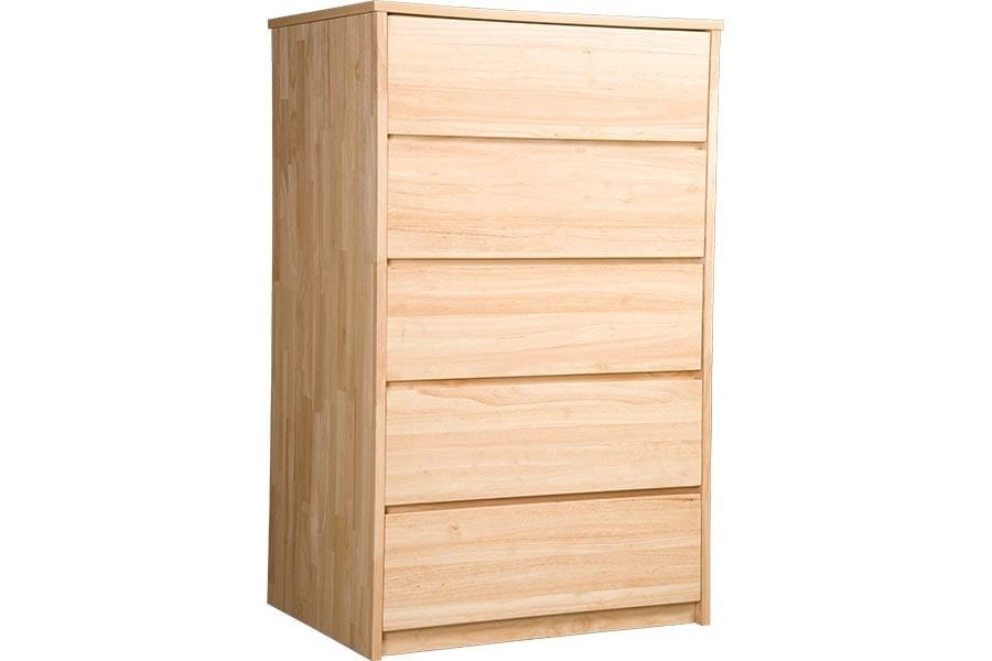 Graduate Series 5 Drawer Chest in Natural