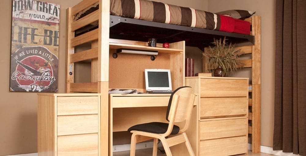 Lofted Space-saving Furniture