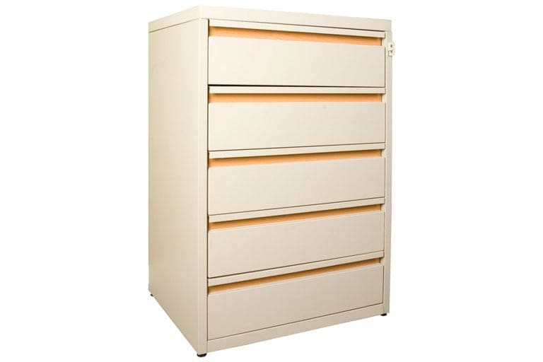 Metal Series 5 Drawer Chest