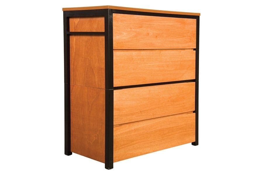 Metropolitan 4 Drawer Chest Quarter