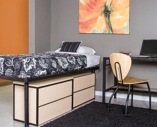 Uptown Express Stackable 2 Drawer Chest Unstacked