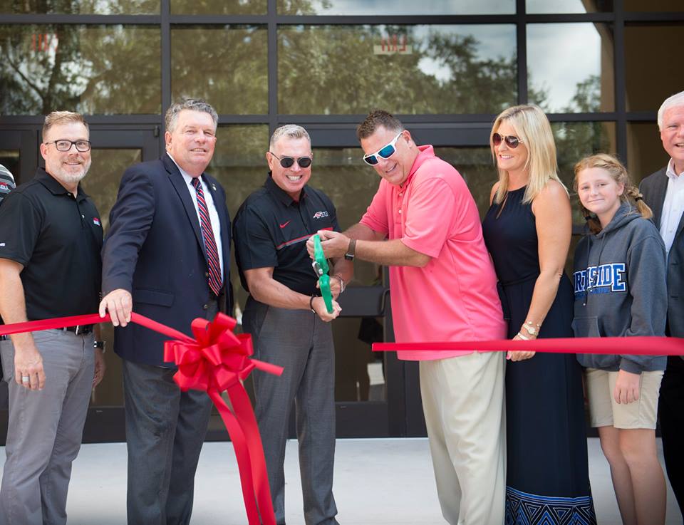 James Ribbon Cutting