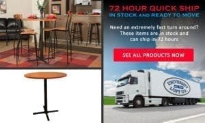 Pedestal Table Quick Ship