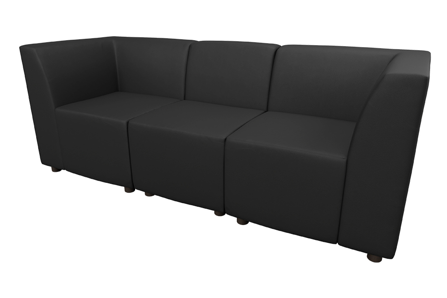 Witt Series Sofa Configuration in Dillon Black