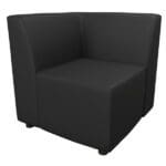 Witt Corner Chair in Dillon Black