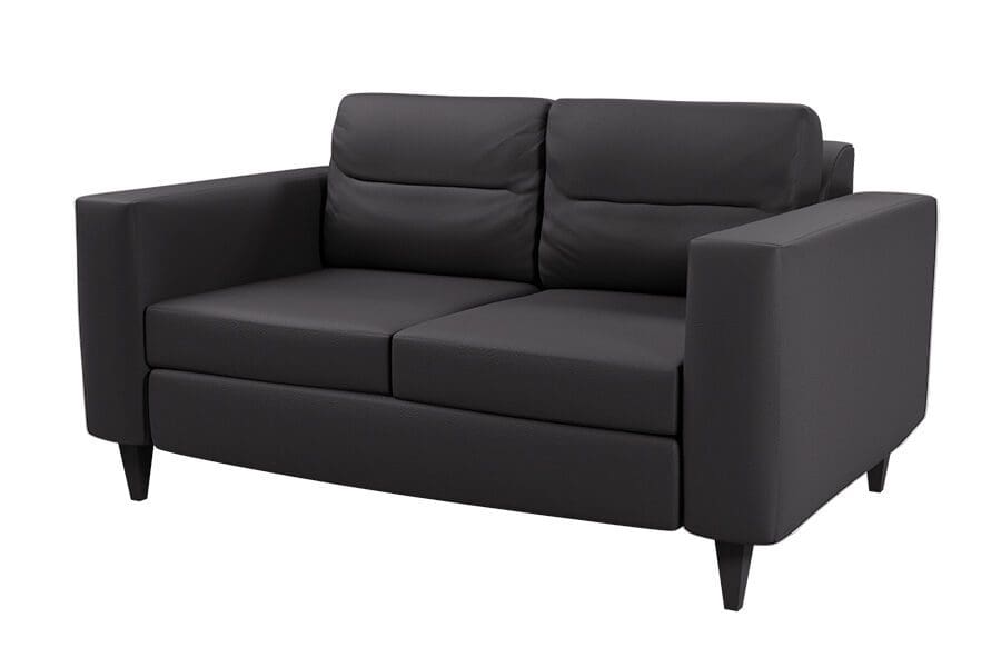 Baxter Loveseat in Dillon Black