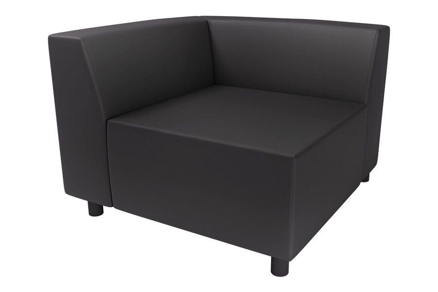 Ryder Series Corner Chair in Dillon Black