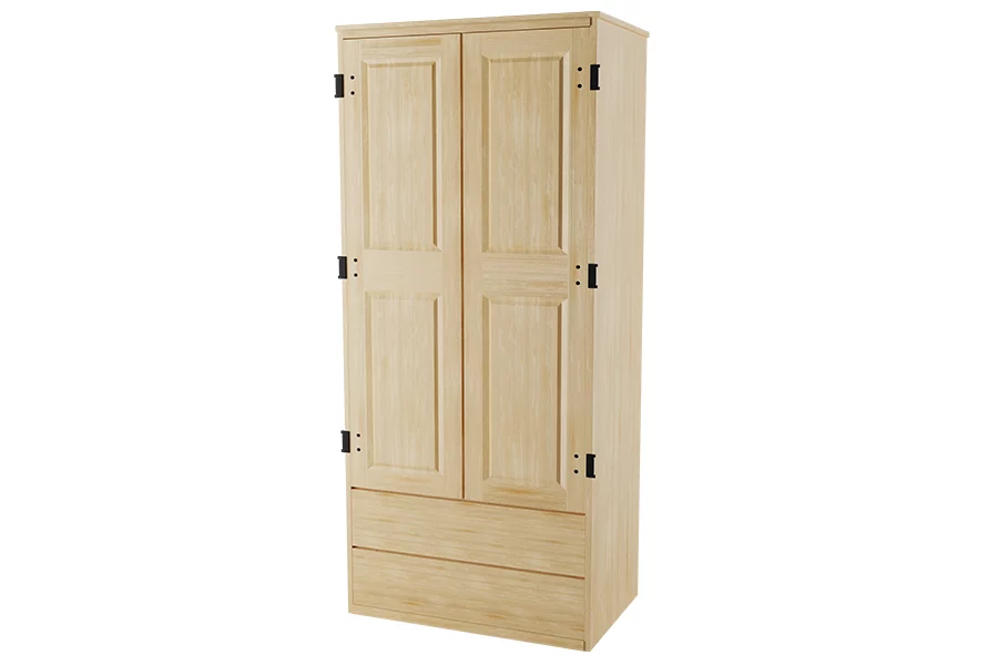 36" Wardrobe in Natural