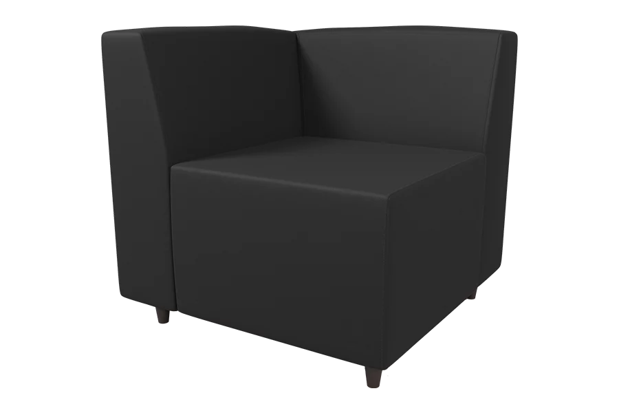 Ripley Corner Chair in Dillon Black