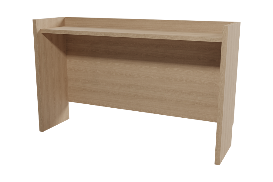 36" Desk Carrell in New Age Oak