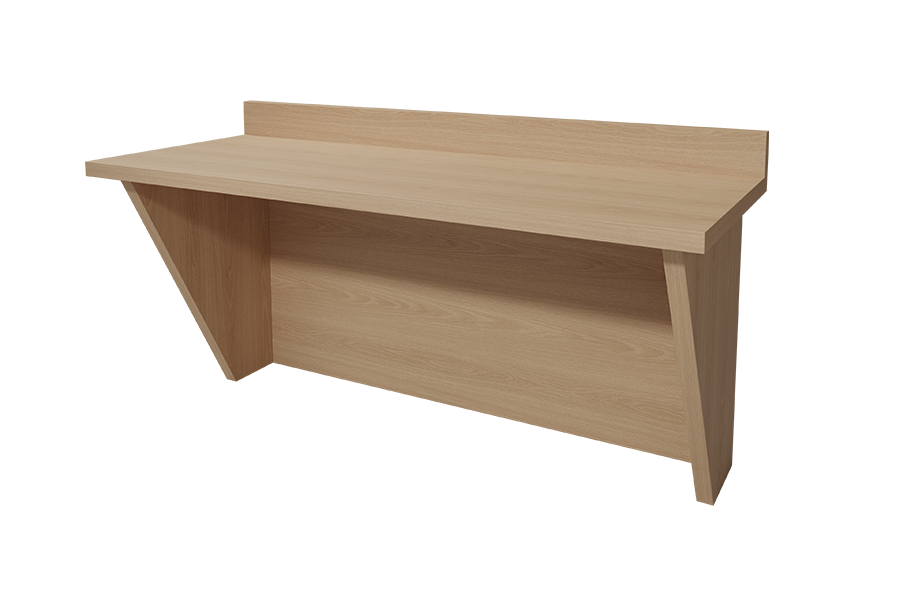 Calla Bed Shelf in New Age Oak